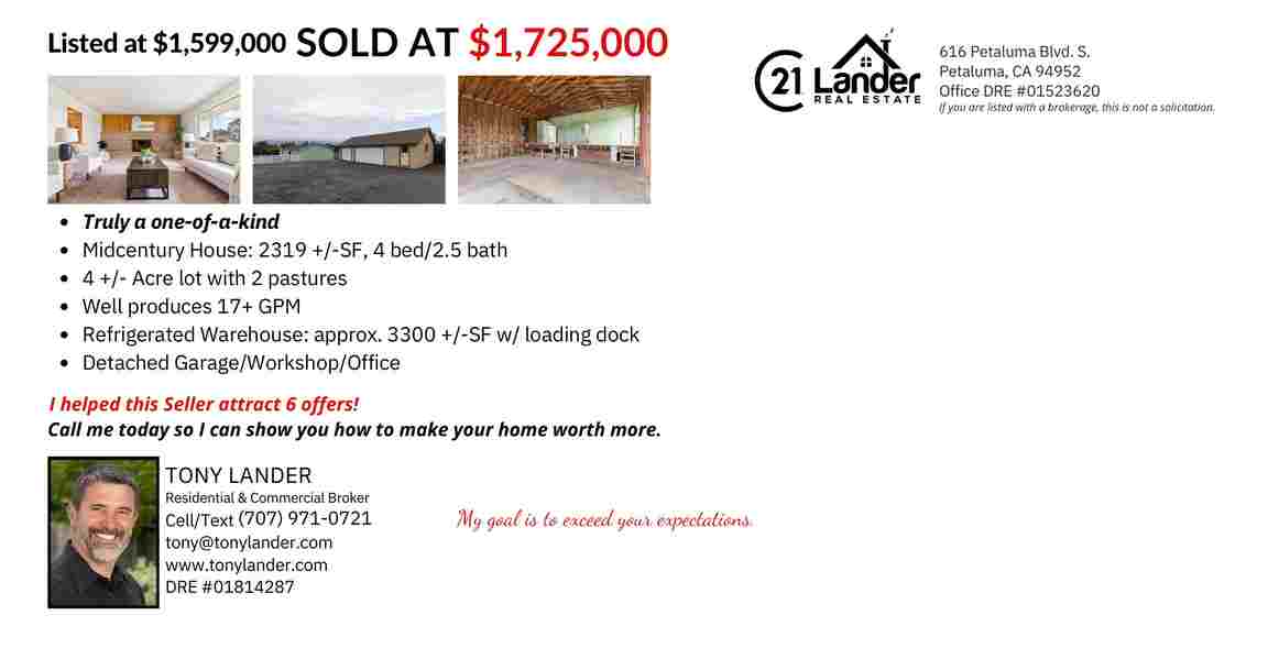 Ely Road North - Sold at $1,725,000