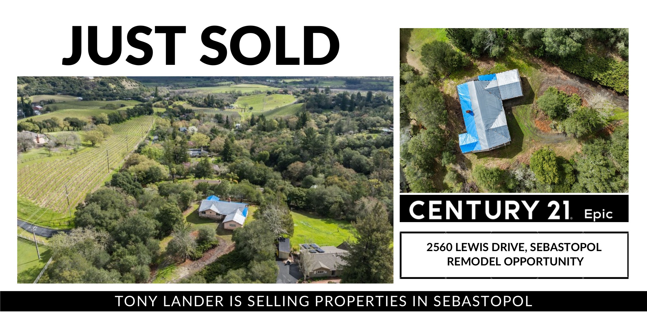 2560 Lewis Drive, Sebastopol - Just Sold
