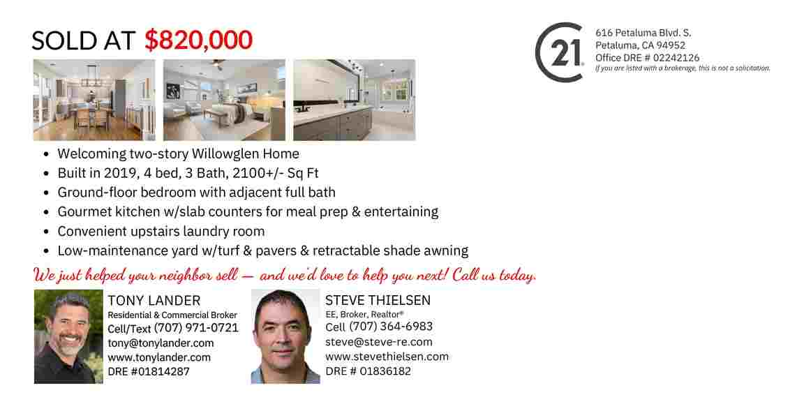 7517 Windward Drive - Sold at $820,000